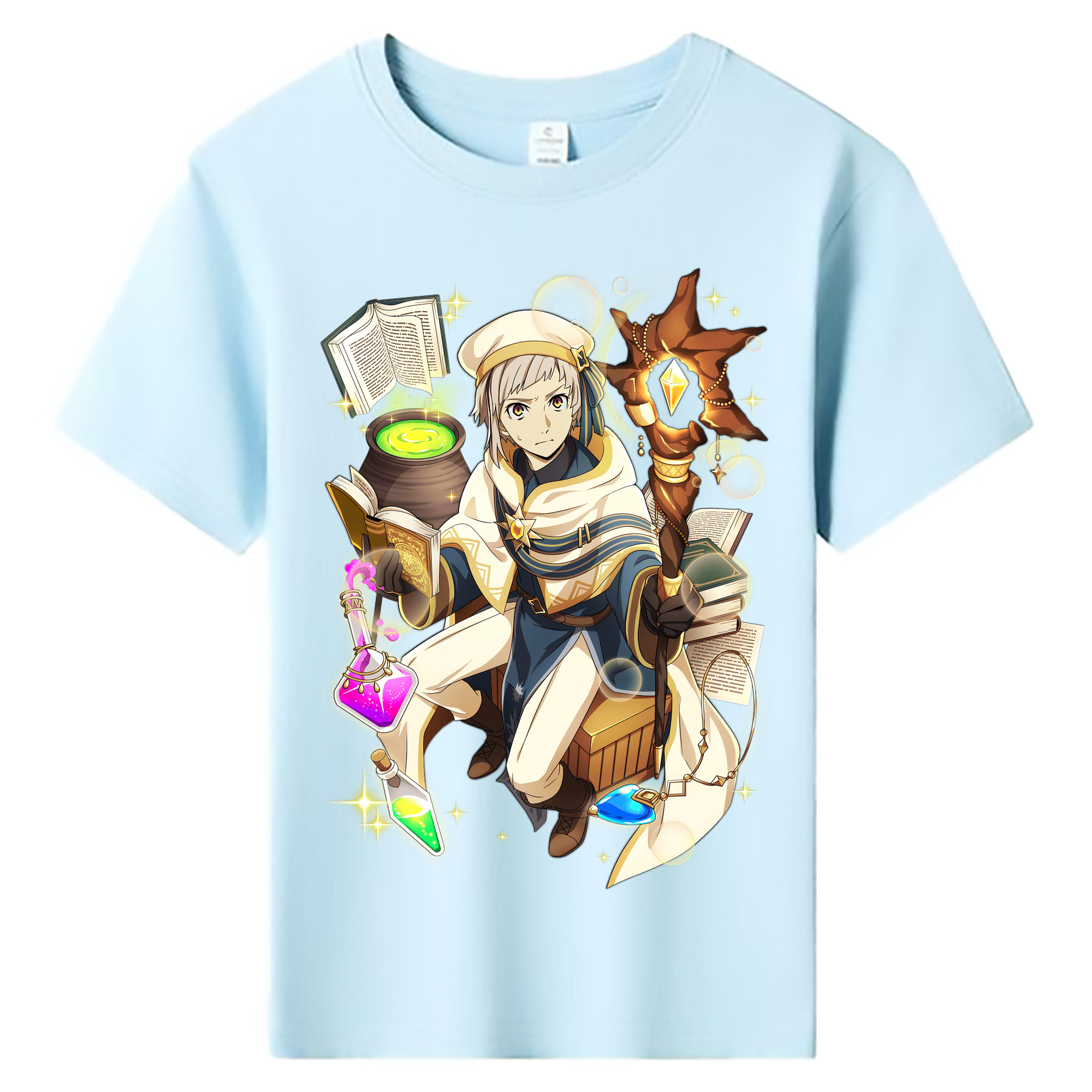 （画像用） 文豪ストレイドッグス Bungo Stray Dogs 綿100％キッズTシャツ（フロントプリント）